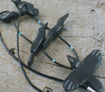 jet bird fetish necklace turquoise.jpg